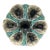 French Majolica Oyster Plate Orchies, Circa 1910 For Sale
