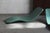New garden lounge chair in the manner of the iconic ‘Eurolax R1’ chair by Charles Zublena. Green lacquered fiberglass,...