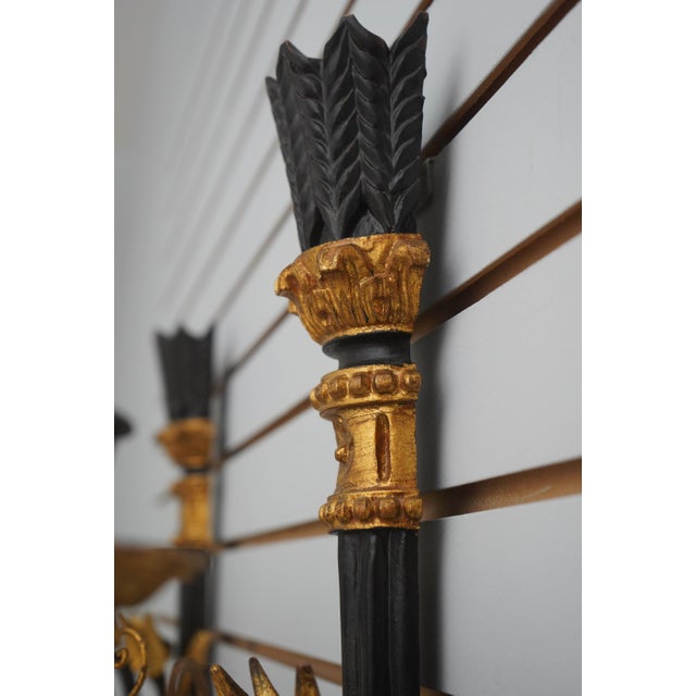 1930s Pair Florentine Italian Neoclassical Candelabras For Sale - Image 5 of 11