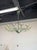 Amazing custom made Murano glass chandelier in a shade of pale green. Fabulous for modern decor and can be made in any...