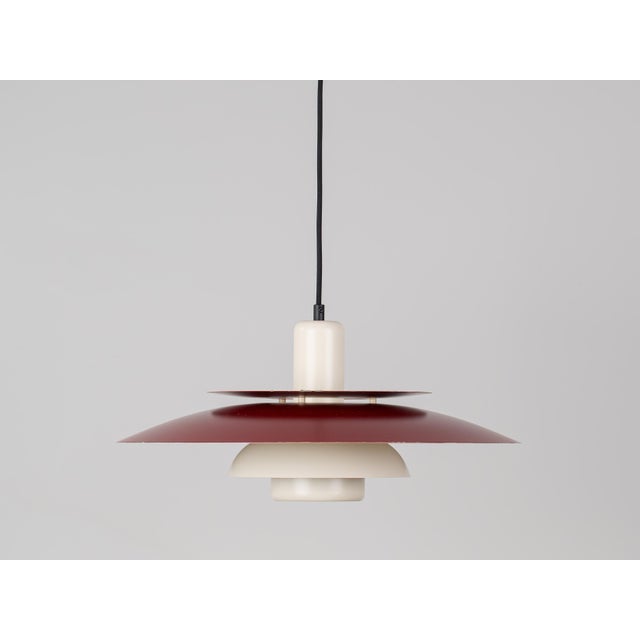 Vintage Danish Pendant Lamp by Bent Nordsted for Lyskær, 1980s For Sale - Image 11 of 11