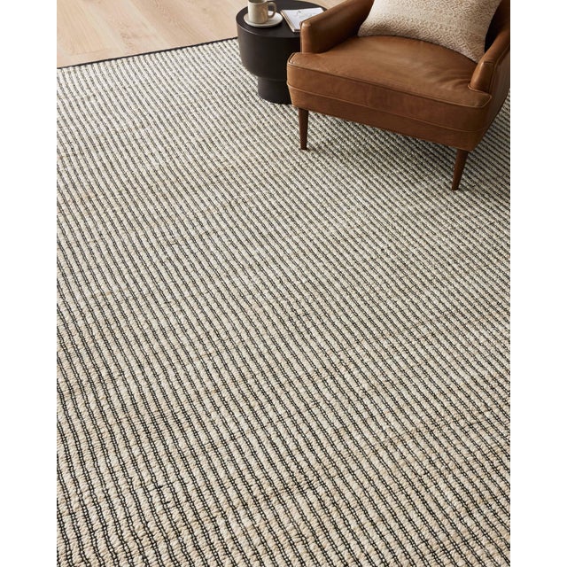 Ivory Angela Rose x Loloi Colton Ivory / Black 10'-0" x 14'-0" Area Rug For Sale - Image 8 of 9