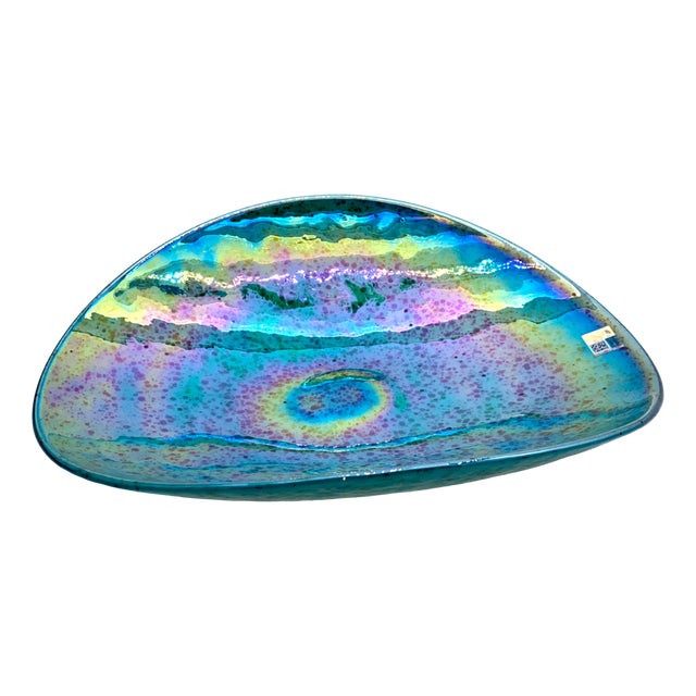 Modern Murano Glass Plate from YourMurano For Sale