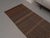 Islamic 1970s Vintage Handmade Wool Cotton Brown Runner Rug For Sale - Image 3 of 11