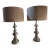 Tall Stiffel Nickel-Plated Table Lamps - A Pair For Sale
