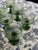 Lenox Vintage Lenox Green Impromptu Goblet Glassware For Sale - Image 4 of 9