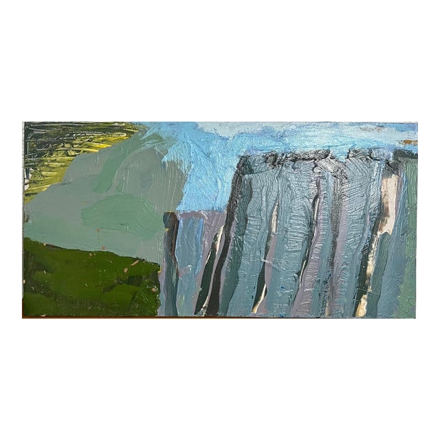Edward Avedisian, Mod Abstract Expressionist Modernist Oil Painting Edward Avedisian Color Forms For Sale
