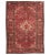 Mid 20th Century Persian Hamadan Red Rug - 5'9''x 9'9'' For Sale - Image 5 of 5