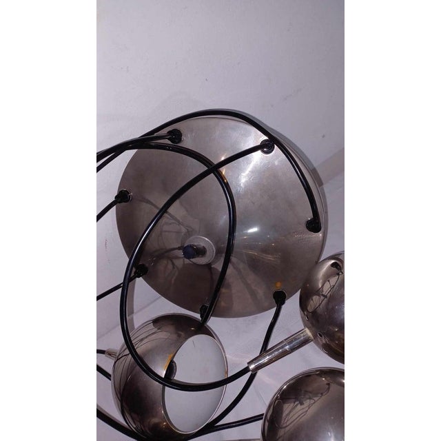 1960s Space Age Cascade Lamp in Chrome, 1960s For Sale - Image 5 of 18