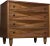 A straightforward walnut chest is elevated with the addition of multiple large diamond-shaped carvings. The elaborate...