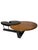 Large Biomorphic Kidney Shaped Two-Tone Mahogany & Black Coffee / Cocktail Table For Sale - Image 9 of 18