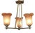 Art Deco French Ceiling Lamp from Noverdy, 1920s For Sale