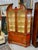 Paint Mid 20th Century Red Lacquer Display Cabinet by Scalia, Schmieg, Kotzian For Sale - Image 7 of 18