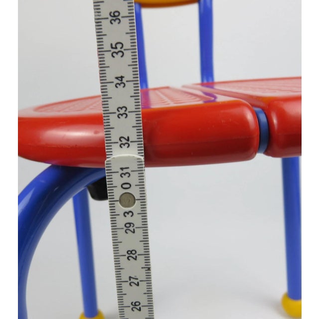 Vintage Children's Chair by Knut & Marianne Hagberg for Ikea, 1990s For Sale - Image 11 of 13