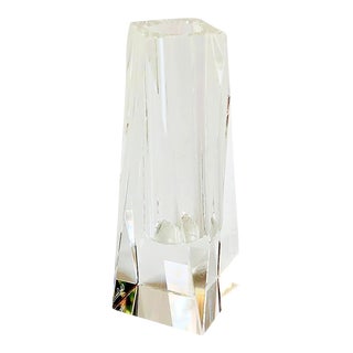 Crystal Bud Vase by Oleg Cassini For Sale