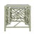 Wood Chippendale Nesting Tables - Celery green For Sale - Image 7 of 8