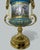 Late 19th Century Pair Antique French Sèvres Porcelain Ormolu Celeste Blue Jewell Table Urns Lamps For Sale - Image 9 of 11