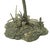 Metal Large Sunflower Ashtray in Silver-Plated Bronze from S. Agudo, 1950s For Sale - Image 7 of 18