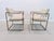 Mid-Century Modern Set of 6 Milo Baughman for Thayer Coggin Model 1188 Dining Armchairs in Cream Leather and Bronze For Sale - Image 3 of 7