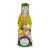 19th Century Polychrome French Faience Wine Decanter For Sale