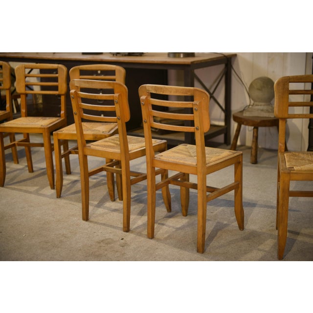 Chairs by Pierre Cruège, 1950s, Set of 6 For Sale - Image 10 of 15