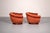 This exclusive set of two lounge armchairs radiates pure Italian elegance. Originally designed in the 1950s, the chairs...