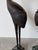 Vintage Bronze Crane / Heron Bird Sculptures – Pair For Sale - Image 9 of 12