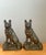 Vintage Bronze Dog Bookends - A Pair For Sale - Image 4 of 16