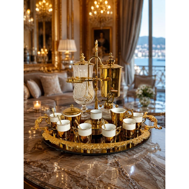 This Royal Paris coffee set embodies a rare vision of luxury: one where the object becomes a ceremony, the gesture a...