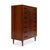 Mid-Century Modern Danish Mid-Century 7 Drawer Rosewood Tallboy Dresser 1960s For Sale - Image 3 of 8