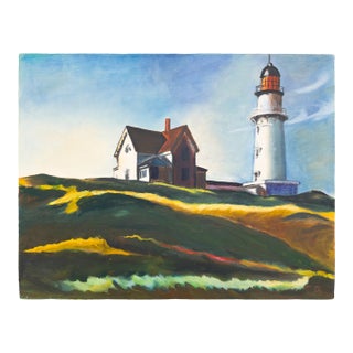 Lighthouse on a Hill - Tomoko Parry, C. 1990s For Sale