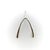 This sterling silver pendant is part of Kirsten’s Corner Signature Collection and was molded from an actual wishbone. I...