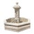 Le Louvre Carved Limestone Center Fountain From the South of France For Sale