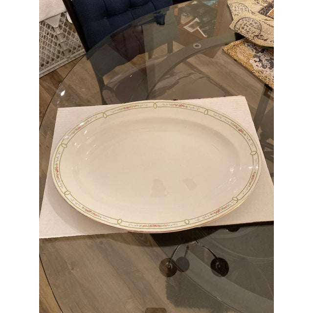 Antique Grindley “Chatham” Large Serving Platter For Sale - Image 9 of 9