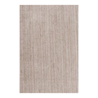 Rug & Kilim’s Modern Textural Gallery Runner Rug in Beige Tones and Striae For Sale