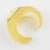 1980s Daniel Swarovski Paris Lucite Cuff Bracelet with Massive Cut Rhinestone For Sale - Image 5 of 15