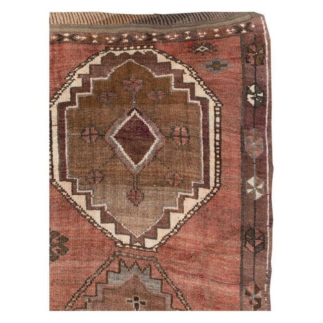Galerie Shabab Collection Mid-20th Century Handmade Turkish Anatolian Room Size Carpet For Sale - Image 4 of 10