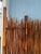 Brown Vintage Bamboo Wall ,Divider For Sale - Image 8 of 12