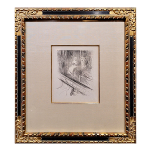 Toulouse-Lautrec "Le Baron Moise - La Loge" -Vintage Lithograph
