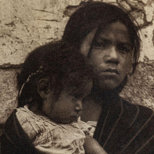 American Paul Strand "Girl and Child, Toluca" Photogravure For Sale - Image 3 of 6