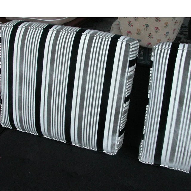 Textile 1960s Vintage Wormley Dunbar Armless Sofa For Sale - Image 7 of 8