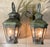Pair of Vintage Solid Brass Lanterns - 8”w X 11”d X 20” High For Sale - Image 4 of 12