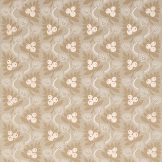 Schumacher Custis Orchard Wallpaper In Twig For Sale
