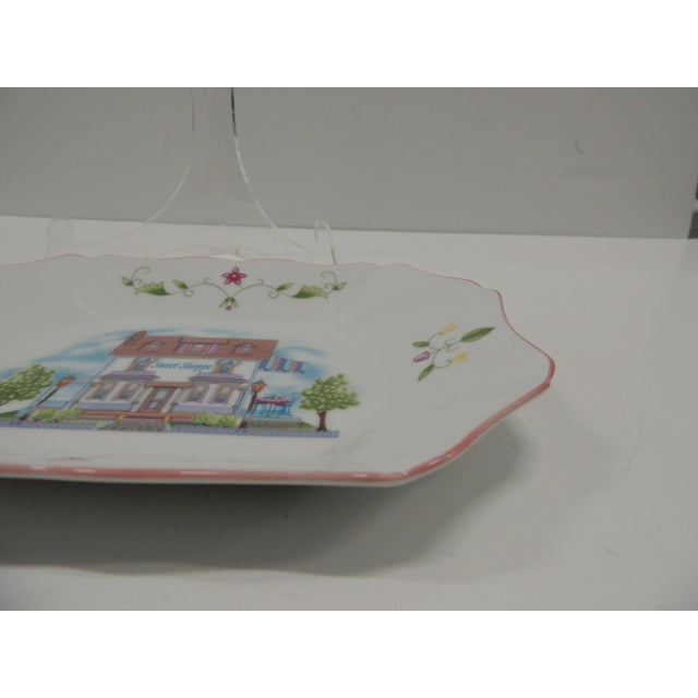 Vintage Lenox Shoppe Hand-Painted Candy Dish For Sale - Image 4 of 5