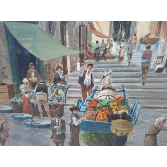 A splendid and imposing oil painting on panel by Maestro Francesco Tammaro (Naples, 1939), an internationally renowned...