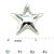 Tiffany and Co. 1990s Tiffany & Co Estate Puffed Star Brooch Sterling Silver For Sale - Image 4 of 12