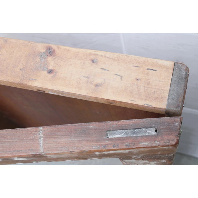 Mid 20th Century Rustic Farmhouse Shadow Box Memorabilia Display Case/Wedding Dress For Sale - Image 5 of 7