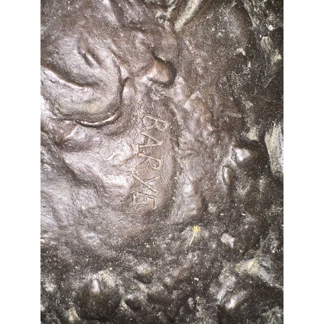 Brown Mid 20th Century Antoine-Louis Barye Cavalier Arabe Horseman For Sale - Image 8 of 8