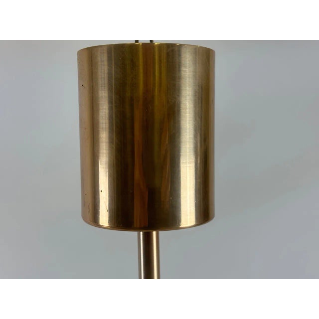 Mid-Century Modern German Five-Arm Hanging Light, 1970s For Sale - Image 6 of 10