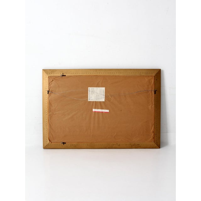 Vintage Hollywood Regency Mediterranean Revival Wall Mirror For Sale - Image 14 of 16